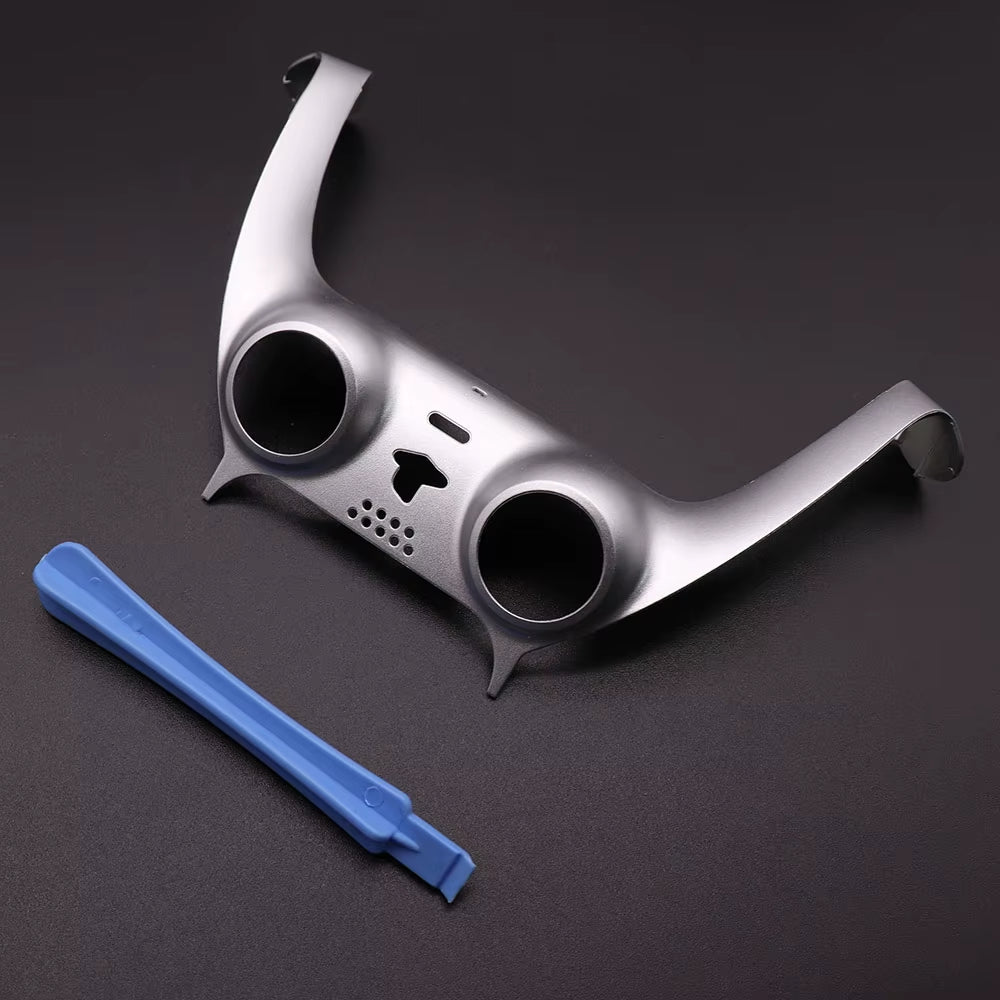 For PS5 V1 V2 V3 Gamepad Handle Shell Cover Camouflage/Clear Matte Controller Joystick Handle Decoration Strip with Pry Bar