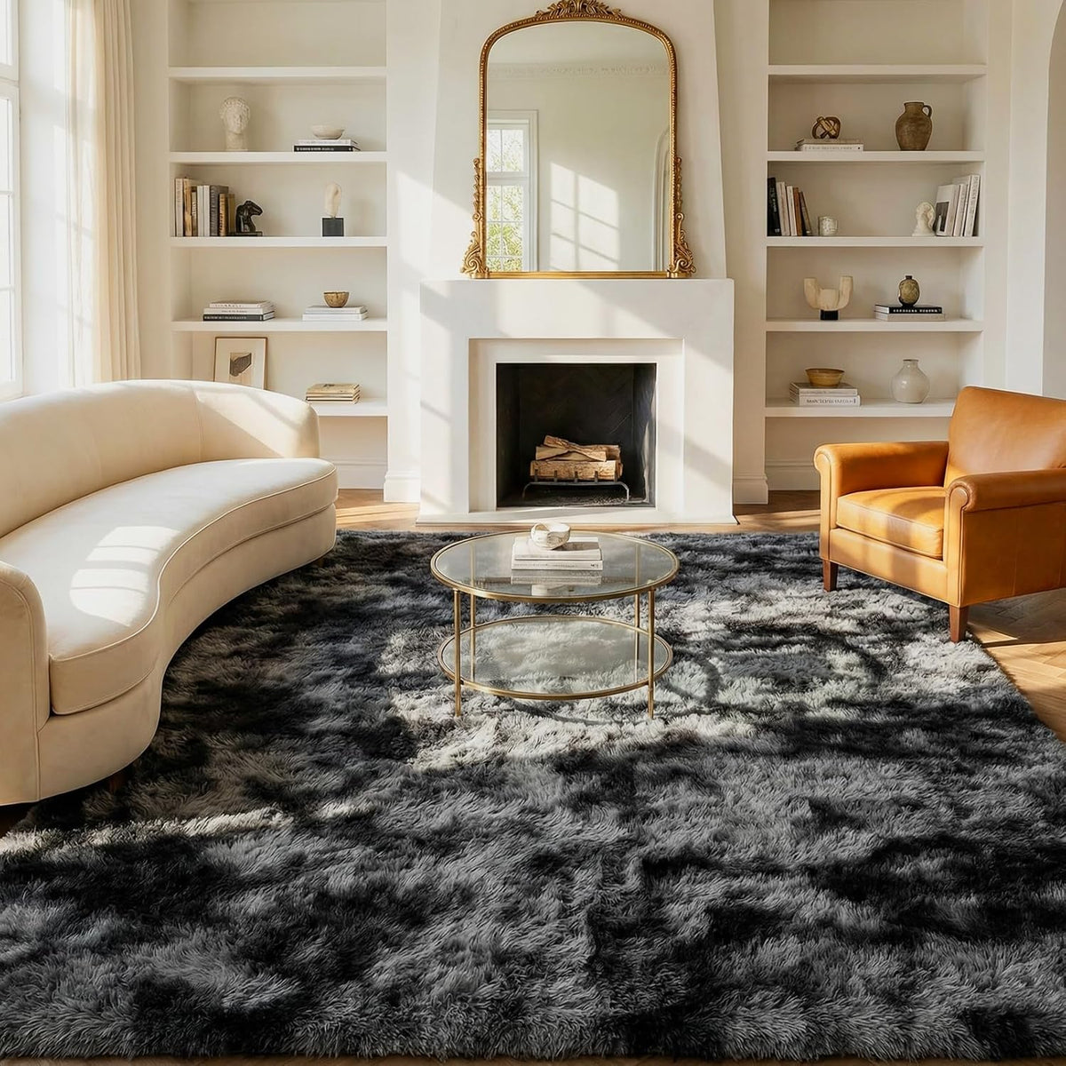 Rugs Living Room - 200X300Cm Soft Fluffy Area Rugs for Bedroom