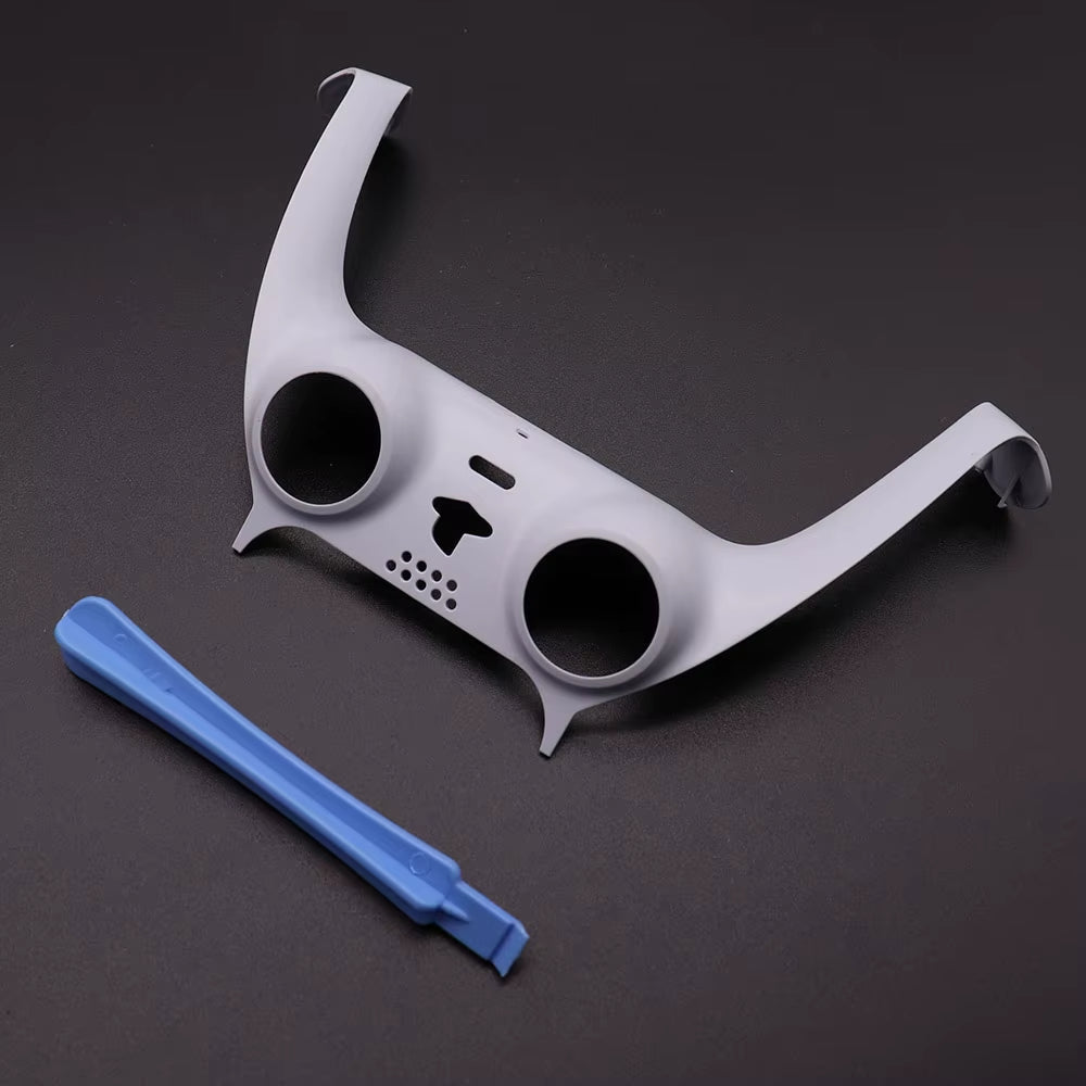 For PS5 V1 V2 V3 Gamepad Handle Shell Cover Camouflage/Clear Matte Controller Joystick Handle Decoration Strip with Pry Bar