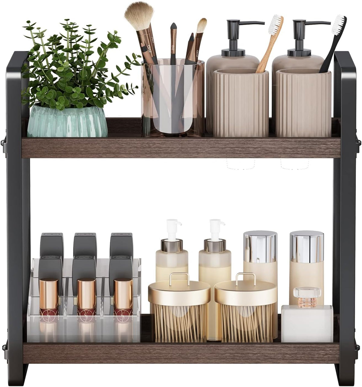 Bathroom Countertop Tray,Cosmetic Tray,Cosmetic Organizer Holder,Bathroom Organizer,Bathroom Counter Stand,Storage Counter Shelf,Countertop Organizer,Countertop Storage Shelf
