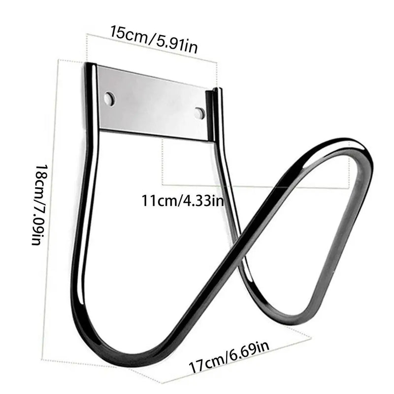 2025Hose Hanger Stainless Steel Small Wall Mount Garden Hose Hook Heavy Duty Hose Hook for Garden Hose Expandable Hose Hose Reel