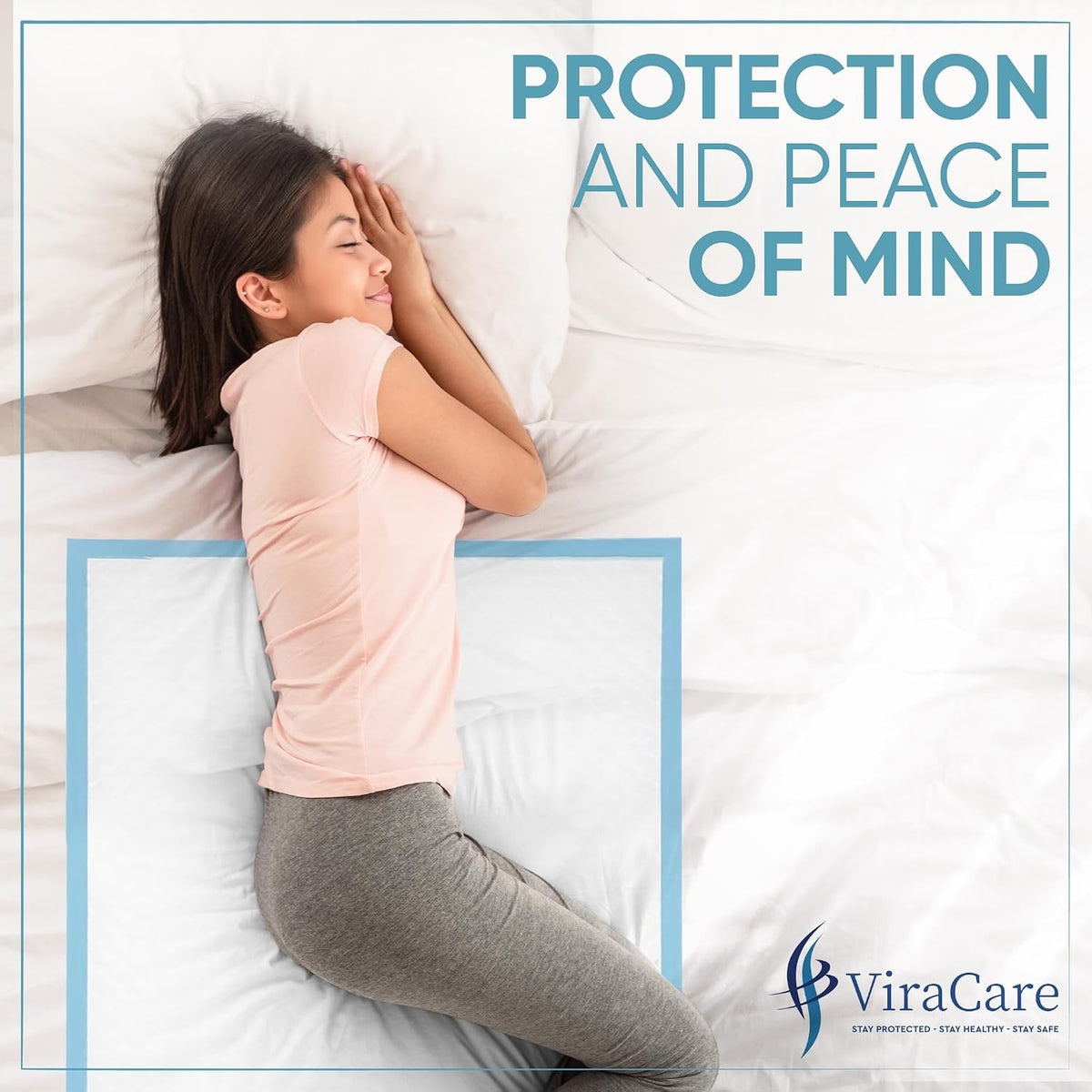 50 X Disposable Incontinence Bed Pads, 60X60Cm, Bed Protectors