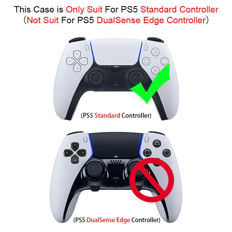 Spider Theme Soft Silicone Protective Case for PS5 Game Controller Cover Skin Gamepad Touchpad Stickers Thumb Stick Grip Cap Kit