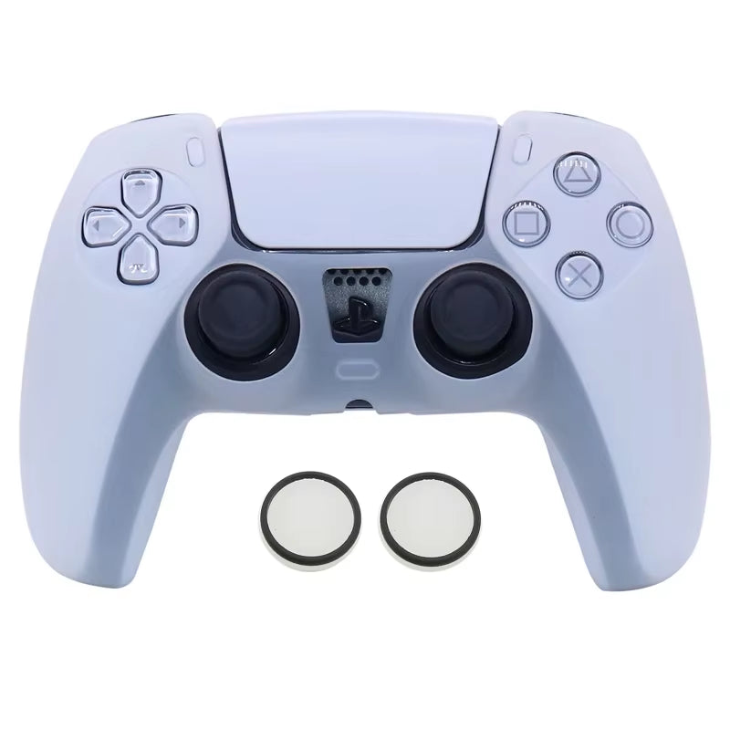 Glow in Dark Soft Silicone Case for PS5 Control Games Accessories Gamepad Joystick Case Cover for PS5 Controller Skin